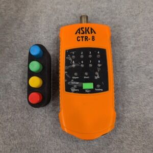 ASKA CTR-8 Cable Tester Tone Generator Remote for Network Telecom